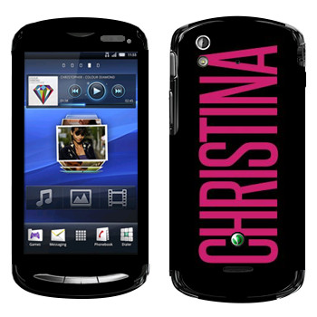   «Christina»   Sony Ericsson Xperia Pro