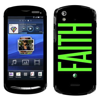   «Faith»   Sony Ericsson Xperia Pro