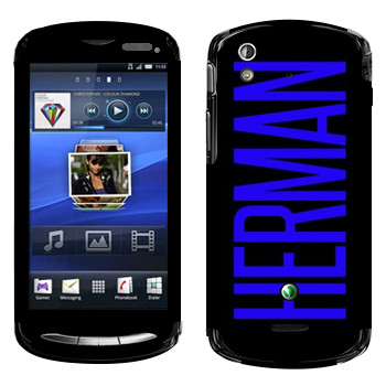   «Herman»   Sony Ericsson Xperia Pro