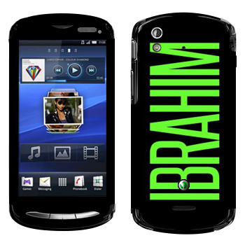   «Ibrahim»   Sony Ericsson Xperia Pro