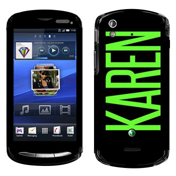   «Karen»   Sony Ericsson Xperia Pro