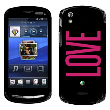   «Love»   Sony Ericsson Xperia Pro