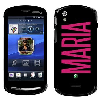  «Maria»   Sony Ericsson Xperia Pro