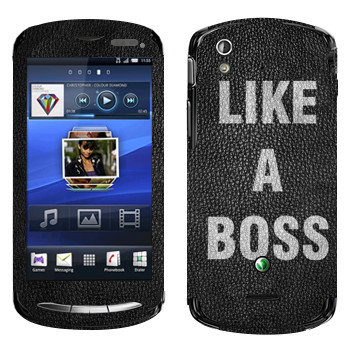   « Like A Boss»   Sony Ericsson Xperia Pro