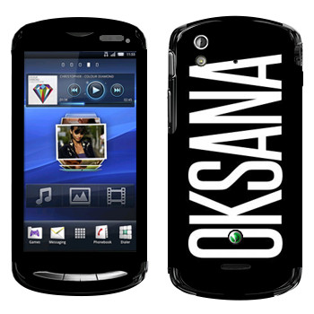   «Oksana»   Sony Ericsson Xperia Pro