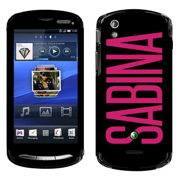   «Sabina»   Sony Ericsson Xperia Pro