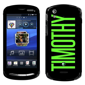   «Timothy»   Sony Ericsson Xperia Pro