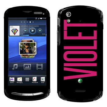   «Violet»   Sony Ericsson Xperia Pro