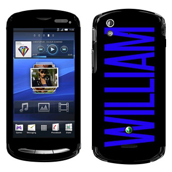   «William»   Sony Ericsson Xperia Pro