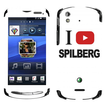   «I love Spilberg»   Sony Ericsson Xperia Pro