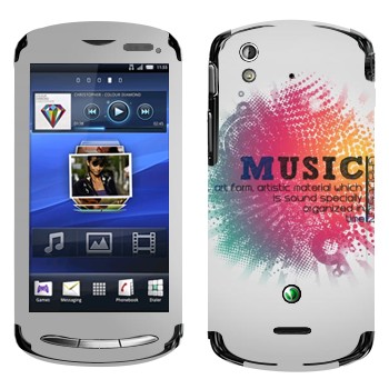   « Music   »   Sony Ericsson Xperia Pro