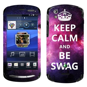   «Keep Calm and be SWAG»   Sony Ericsson Xperia Pro
