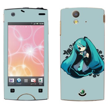   «Hatsune Miku - Vocaloid»   Sony Ericsson Xperia Ray