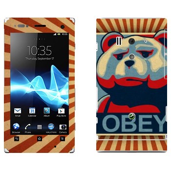   «  - OBEY»   Sony Xperia Acro S