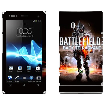  «Battlefield: Back to Karkand»   Sony Xperia Acro S