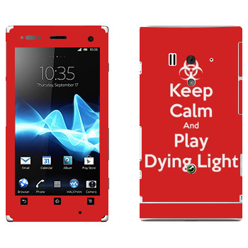   «Keep calm and Play Dying Light»   Sony Xperia Acro S