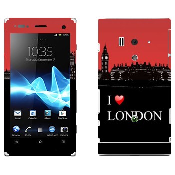   «I love London»   Sony Xperia Acro S