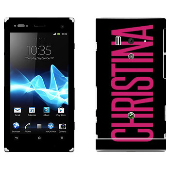   «Christina»   Sony Xperia Acro S