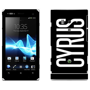   «Cyrus»   Sony Xperia Acro S