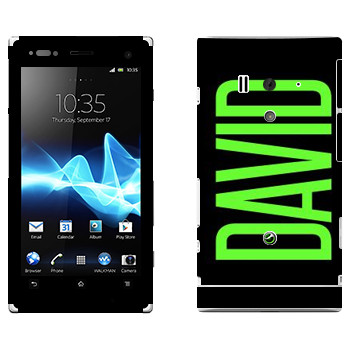   «David»   Sony Xperia Acro S