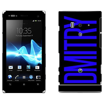   «Dmitry»   Sony Xperia Acro S