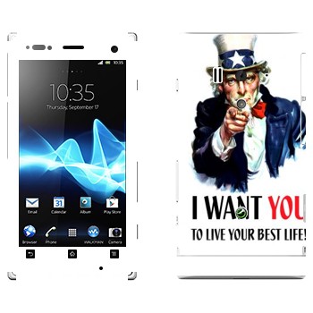   « : I want you!»   Sony Xperia Acro S