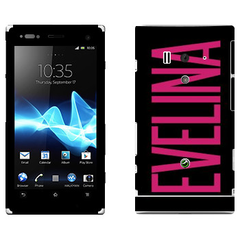   «Evelina»   Sony Xperia Acro S