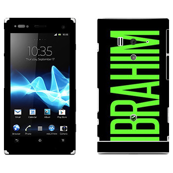   «Ibrahim»   Sony Xperia Acro S