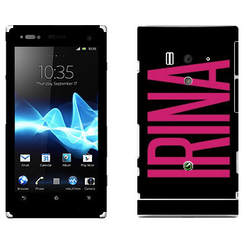   «Irina»   Sony Xperia Acro S