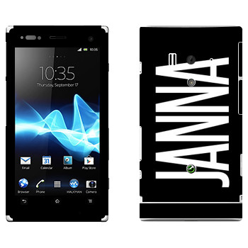   «Janna»   Sony Xperia Acro S