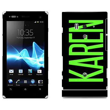   «Karen»   Sony Xperia Acro S