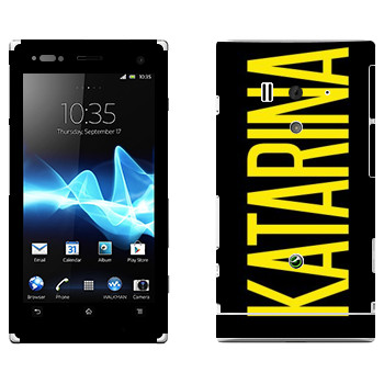   «Katarina»   Sony Xperia Acro S