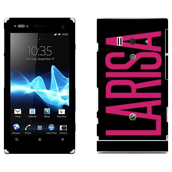   «Larisa»   Sony Xperia Acro S