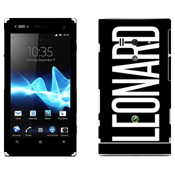   «Leonard»   Sony Xperia Acro S