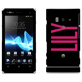   «Lily»   Sony Xperia Acro S