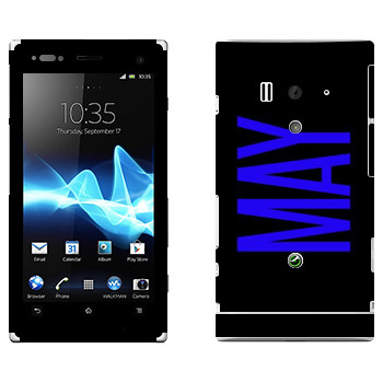   «May»   Sony Xperia Acro S