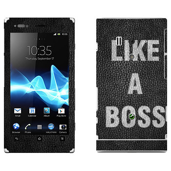  « Like A Boss»   Sony Xperia Acro S