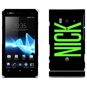   «Nick»   Sony Xperia Acro S