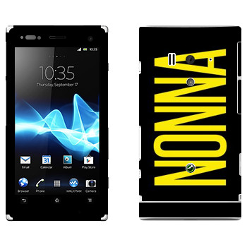   «Nonna»   Sony Xperia Acro S