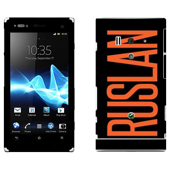   «Ruslan»   Sony Xperia Acro S