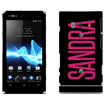   «Sandra»   Sony Xperia Acro S