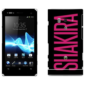   «Shakira»   Sony Xperia Acro S