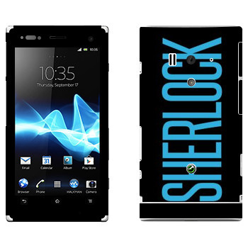   «Sherlock»   Sony Xperia Acro S