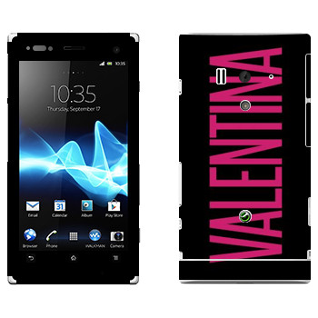   «Valentina»   Sony Xperia Acro S