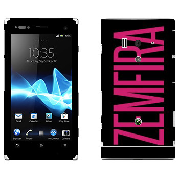   «Zemfira»   Sony Xperia Acro S