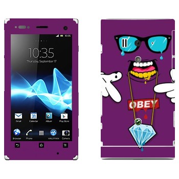   «OBEY - SWAG»   Sony Xperia Acro S