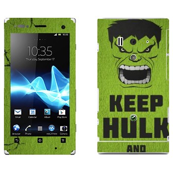   «Keep Hulk and»   Sony Xperia Acro S