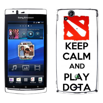   «Keep calm and Play DOTA»   Sony Xperia Arc/Arc S