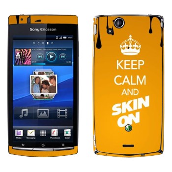   «Keep calm and Skinon»   Sony Xperia Arc/Arc S