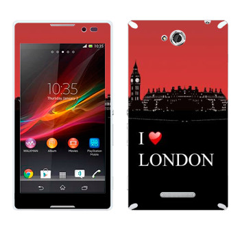   «I love London»   Sony Xperia C
